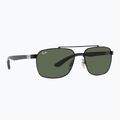 Occhiali da sole Ray-Ban RB3701 black/dark green