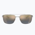 Occhiali da sole Ray-Ban RB3701 Polarized+ Lenses silver/blue gold polarized+ 2