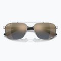 Occhiali da sole Ray-Ban RB3701 Polarized+ Lenses silver/blue gold polarized+ 3