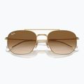 Occhiali da sole Ray-Ban RB3707 Polarized+ Lenses arista gold/brown 3