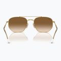 Occhiali da sole Ray-Ban RB3707 Polarized+ Lenses arista gold/brown 5