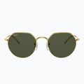 Occhiali da sole Ray-Ban Jack gold/green 2