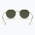 Occhiali da sole Ray-Ban Jack gold/green 5