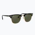 Occhiali da sole Ray-Ban Clubmaster Classic black/gold/green g-15