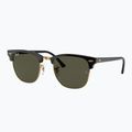 Occhiali da sole Ray-Ban Clubmaster Classic black/gold/green g-15 4
