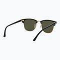 Occhiali da sole Ray-Ban Clubmaster Classic black/gold/green g-15 6