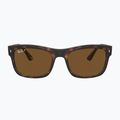 Occhiali da sole Ray-Ban RB4428 havana matte/brown polarized 2