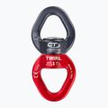 Tornello Climbing Technology Twirl grigio/rosso