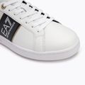 EA7 Emporio Armani Classic Logo scarpe bianco/nero/oro 7