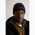 Berretto invernale uomo Woolrich Merino Wool Logo Beanie black 6
