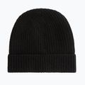Berretto invernale da uomo Woolrich Knitted Ribbed Beanie black 2