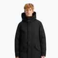 Giacca da uomo Woolrich Polar High Collar Fur nera 4
