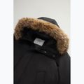 Giacca da uomo Woolrich Polar High Collar Fur nera 7