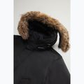 Giacca da uomo Woolrich Polar High Collar Fur nera 8