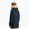 Giacca da uomo Woolrich Polar High Collar Fur melton blu 3