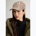 Berretto da baseball da donna Woolrich Check Baseball Cap beige check 4