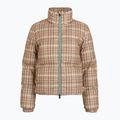 Giacca da donna Woolrich Printed Wool beige check