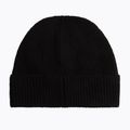 Berretto invernale da uomo Woolrich Knitted Ribbed Beanie black 2
