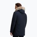 Cappotto imbottito da uomo Woolrich Arctic Detachable Fur Parka melton blue 3