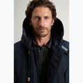 Cappotto imbottito da uomo Woolrich Arctic Detachable Fur Parka melton blue 4