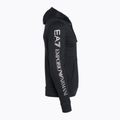 Felpa uomo EA7 Emporio Armani Train Logo Series Hoodie Extended Logo Coft blu notte/bianco con logo 8