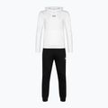 Tuta da uomo EA7 Emporio Armani Train Core ID Hoodie Coft bianco/nero