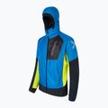 Giacca Montura Insight Plus Hybrid celeste/verde lime uomo 3
