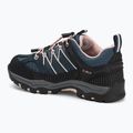 Scarponi da trekking per bambini CMP Rigel Low Wp asfalto/rosa 3