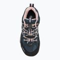 Scarponi da trekking per bambini CMP Rigel Low Wp asfalto/rosa 5