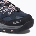 CMP stivali da trekking per bambini Rigel Low WP blu navy 3Q54554 7