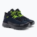 Scarpe da trekking da uomo CMP Kaleepso Mid WP grigio 31Q4917/U423 5