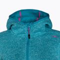 Felpa in pile CMP donna blu 3H19826/04LL 4