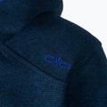 Felpa in pile da bambino CMP blu navy 3H60844/00NL 3