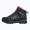 Scarpe da trekking da donna CMP Moon Mid WP antracite/acqua 10