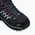 Scarpe da trekking da donna CMP Moon Mid WP antracite/acqua 7