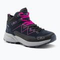 Scarpe da trekking da donna CMP Kaleepso Mid WP blu navy 31Q4916/M926