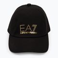 Cappello da baseball da donna EA7 Emporio Armani Train Evolution nero 2