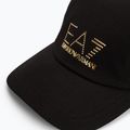 Cappello da baseball da donna EA7 Emporio Armani Train Evolution nero 3