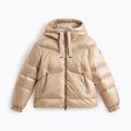 Woolrich giacca donna Aliquippa Short Puffer oxford tan 4