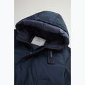 Parka Woolrich Polar High Collar Uomo blu melton 6