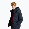Giacca Woolrich Sierra Supreme Down blu melton da uomo 4
