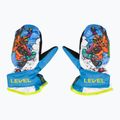 Guanti da sci per bambini Level Animal blu chiaro 3