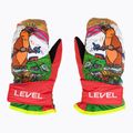 Level Animal pk guanti da sci arcobaleno per bambini 3