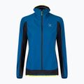 Giacca Montura Premium Wind Hoody donna blu profondo/giallo fluo