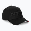 Cappello da baseball da uomo Aeronautica Militare Basic Con Aquila in metallo jet nero