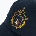 Cappello da baseball da uomo Aeronautica Militare in cotone con emblema blu navy 3