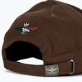 Cappello da baseball da uomo Aeronautica Militare in cotone con emblema di cioccolato 5