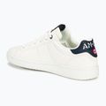 Uomo Aeronautica Militare Eco Pelle Con Aquila scarpe bianco sporco 3
