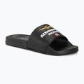 Aeronautica Militare Beach jet nero infradito da uomo