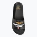 Aeronautica Militare Beach jet nero infradito da uomo 5